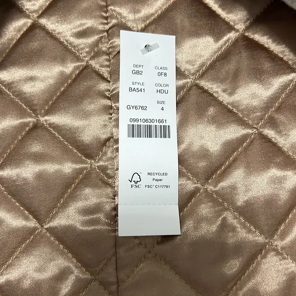 NWT J Crew Summit Parka in Italian Stadium Cloth Wool Size 4 - Picture 6 of 10